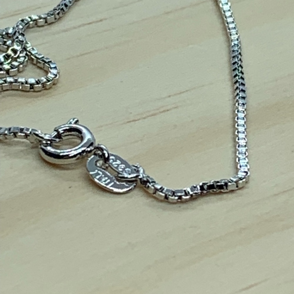 🌟 Sterling Silver 925 CZ Heart Key - Picture 7 of 8
